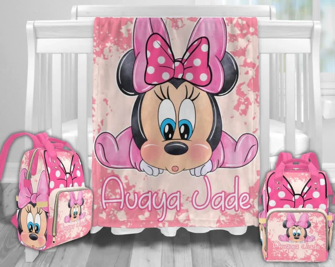 DiaperBag and Blanket (Theme Requests)
All themed requests should be placed under this listing.
Once your order is received, design options based on your selected theme will be shared for you to choose from via text or email within 24–48 business hours.