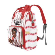 Load image into Gallery viewer, Baseball Themed Baby Bag
