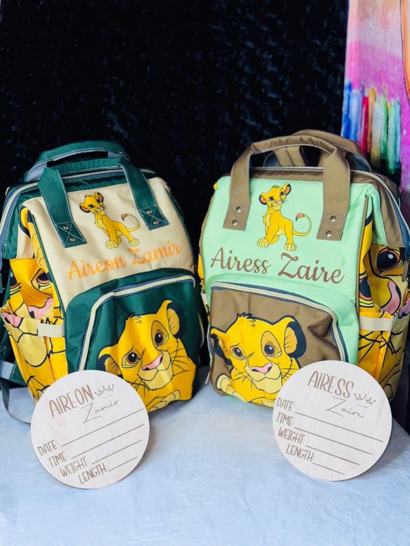 DiaperBag (Specific Theme Requests)
All themed requests should be placed under this listing.

Once your order is received, design options based on your selected theme will be shared for you to choose from via text or email within 24–48 business hours.