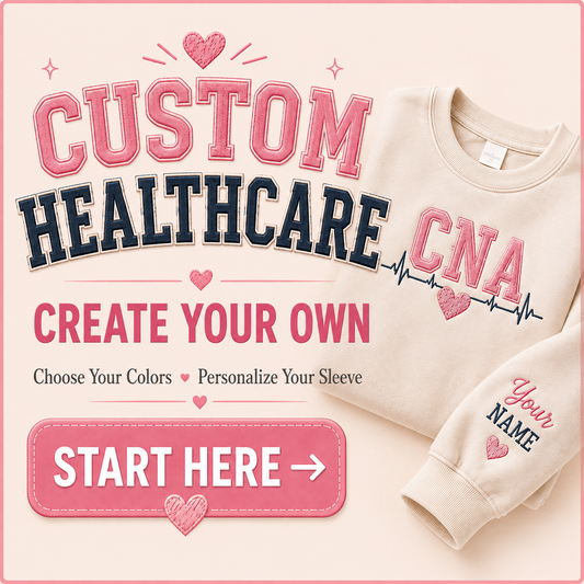 Healthcare Embroidered Sweatshirt