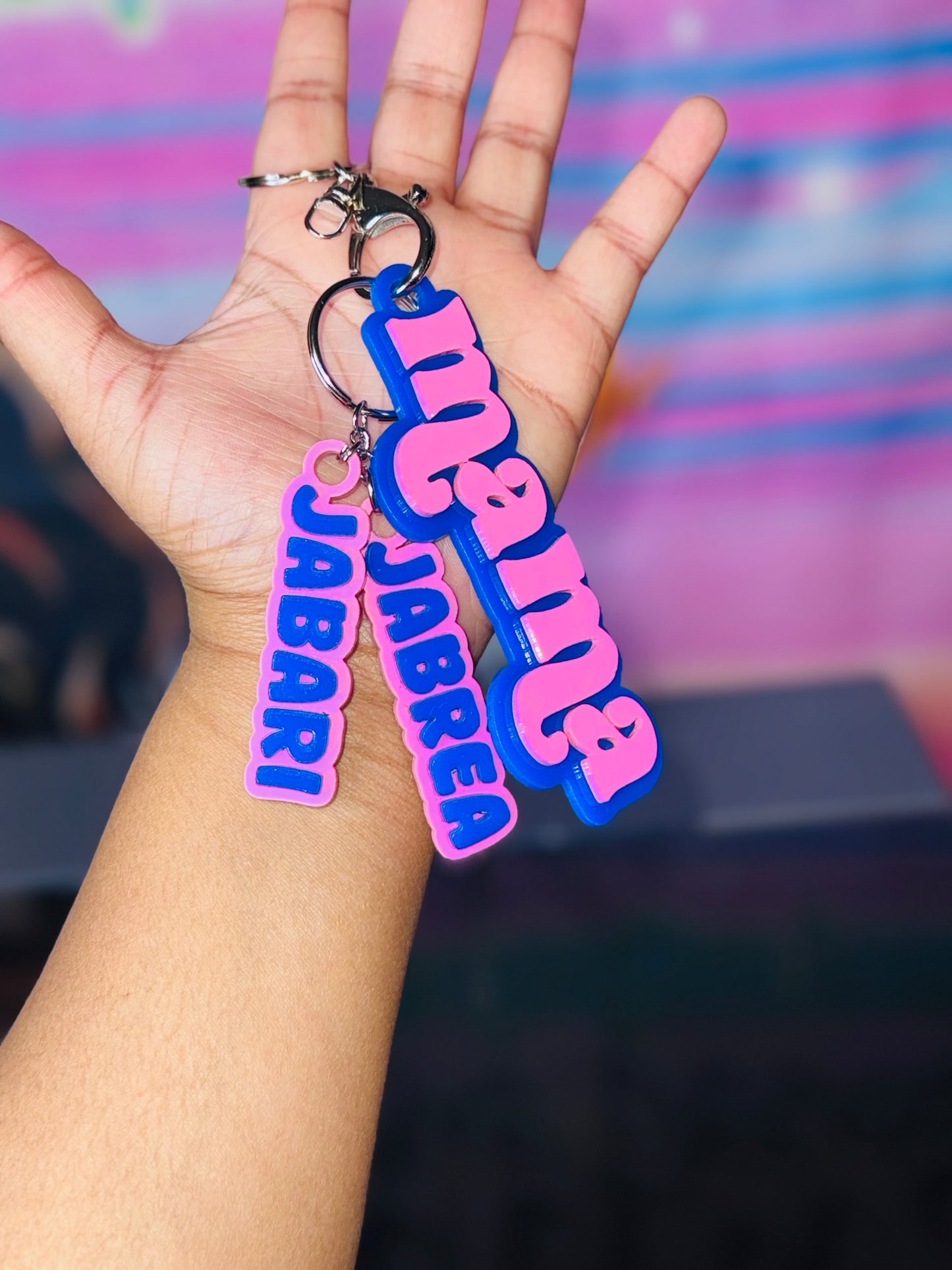 MAMA Keychains – Personalized with Kids’ Names