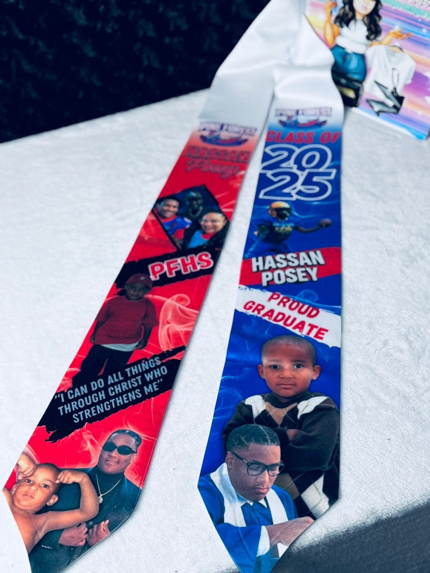 Custom Adult Size Graduation Stole