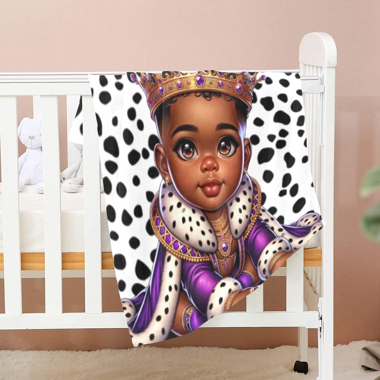 Personalized Diaper bag and Minky Baby Blanket Bundle
