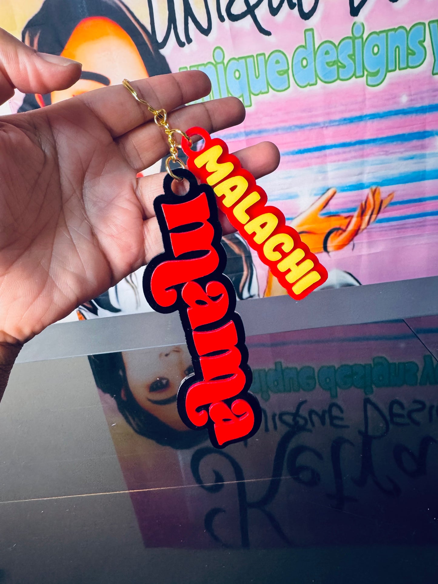 MAMA Keychains – Personalized with Kids’ Names