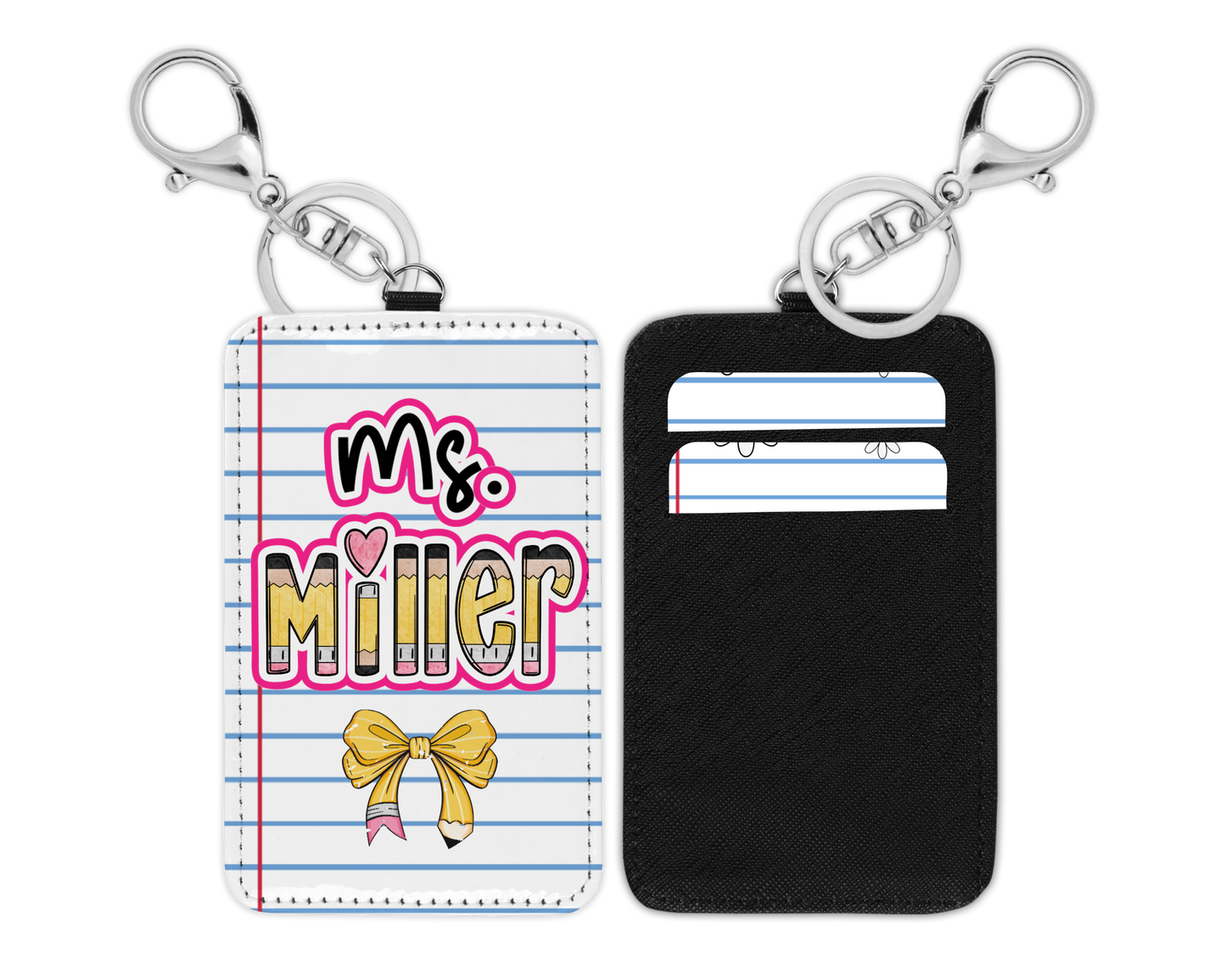 Teacher ID badge Holder (Breakaway Lanyard)