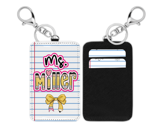Teacher ID badge Holder (Breakaway Lanyard)