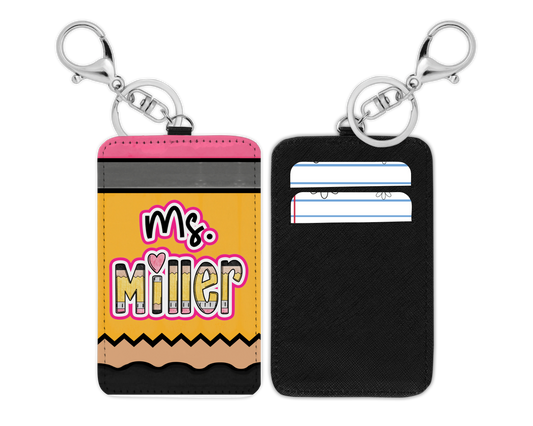 Teacher ID badge Holder
(Breakaway Lanyard)