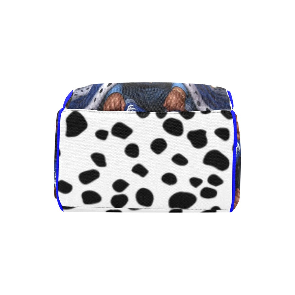 Personalized Little Prince Mommy Bag, Diaper bag and Minky Baby Blanket