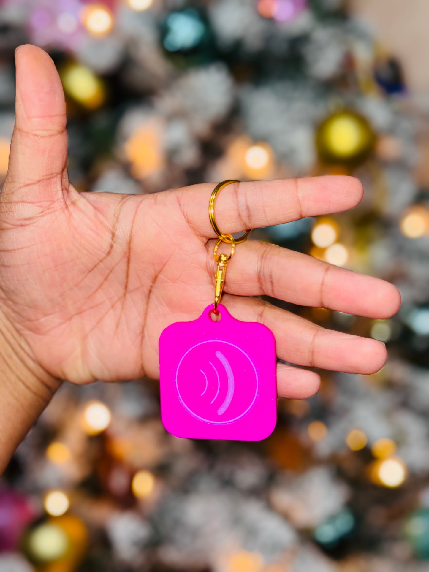 Smart Keychain (Digital Business card with Tap Technology)