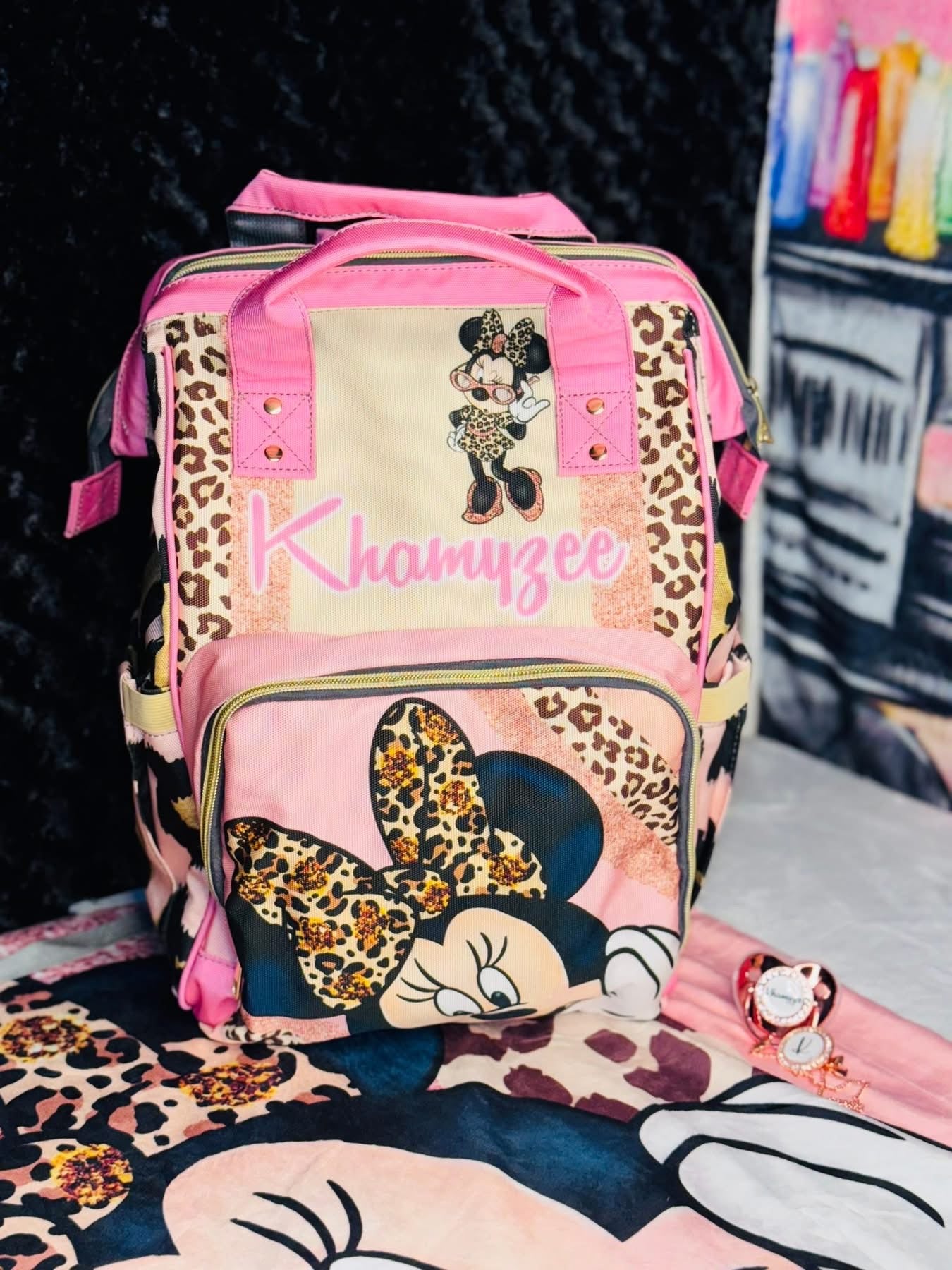 DiaperBag (Specific Theme Requests)
All themed requests should be placed under this listing.

Once your order is received, design options based on your selected theme will be shared for you to choose from via text or email within 24–48 business hours.