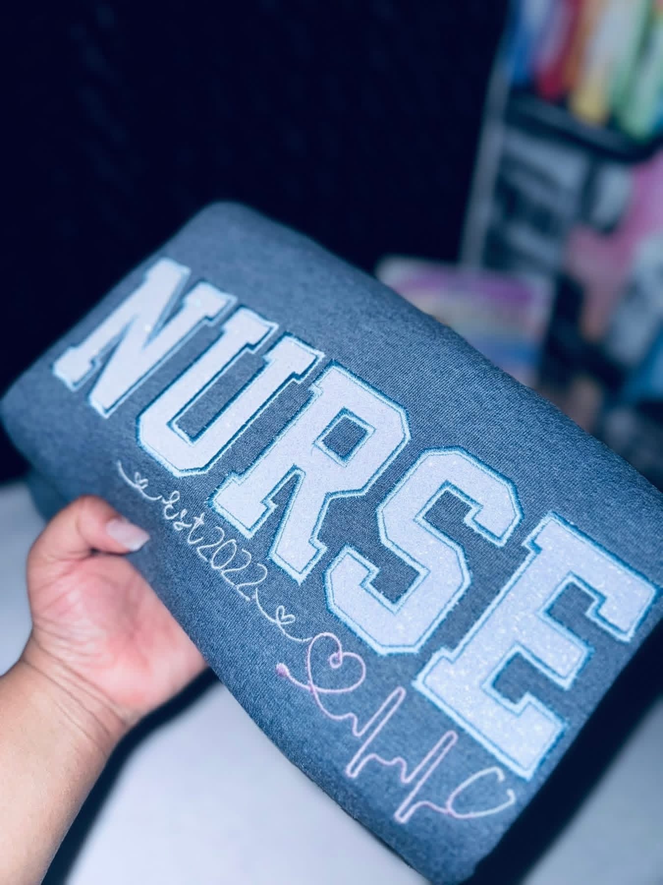 Healthcare Embroidered Sweatshirt