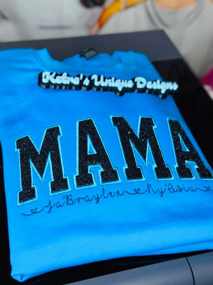 Embroidered MAMA Sweatshirt