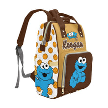 Load image into Gallery viewer, Cookie Monster Diaper Bag
