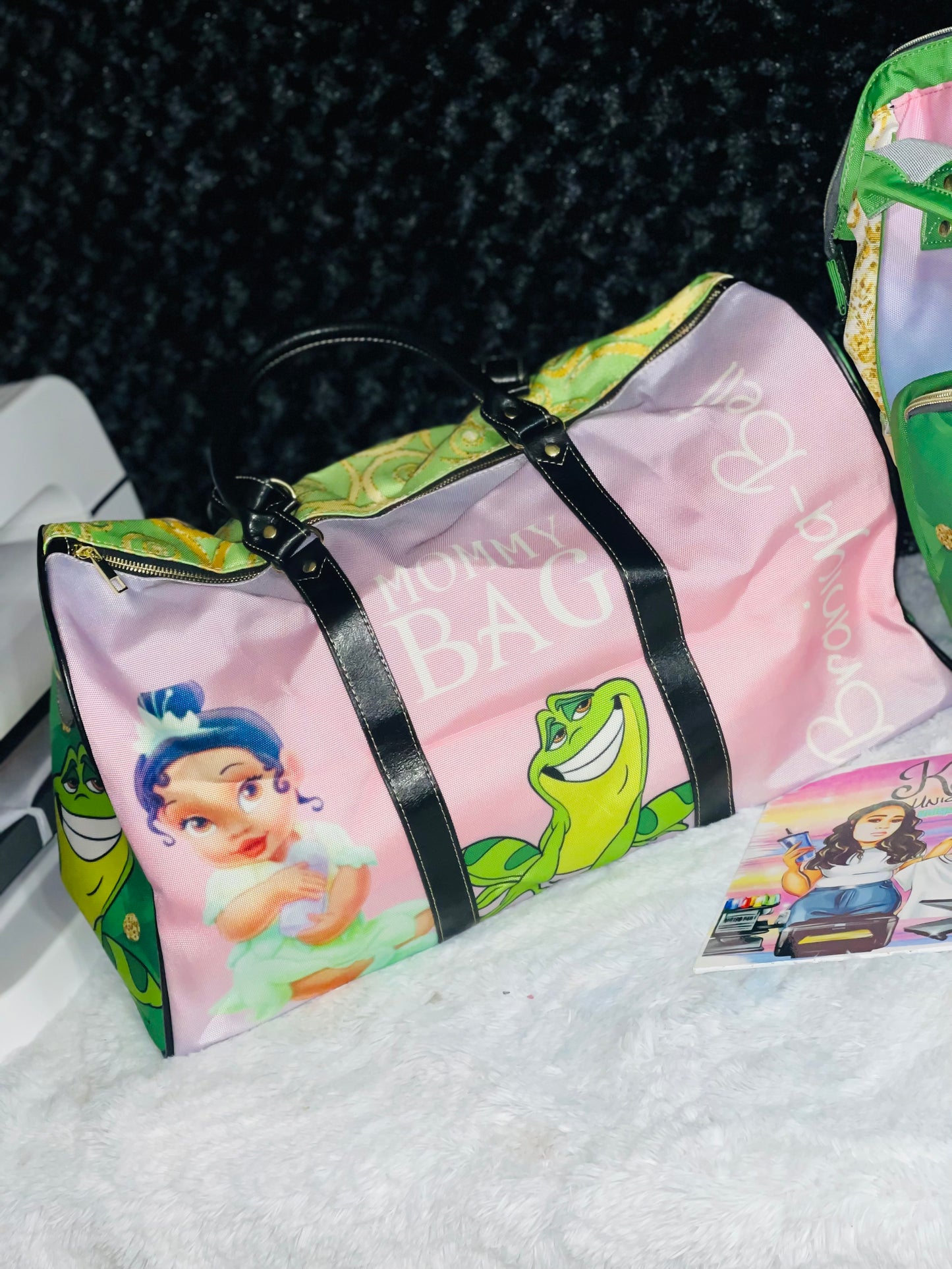 Princess Mommy Bag and Matching Baby Bag Bundle!