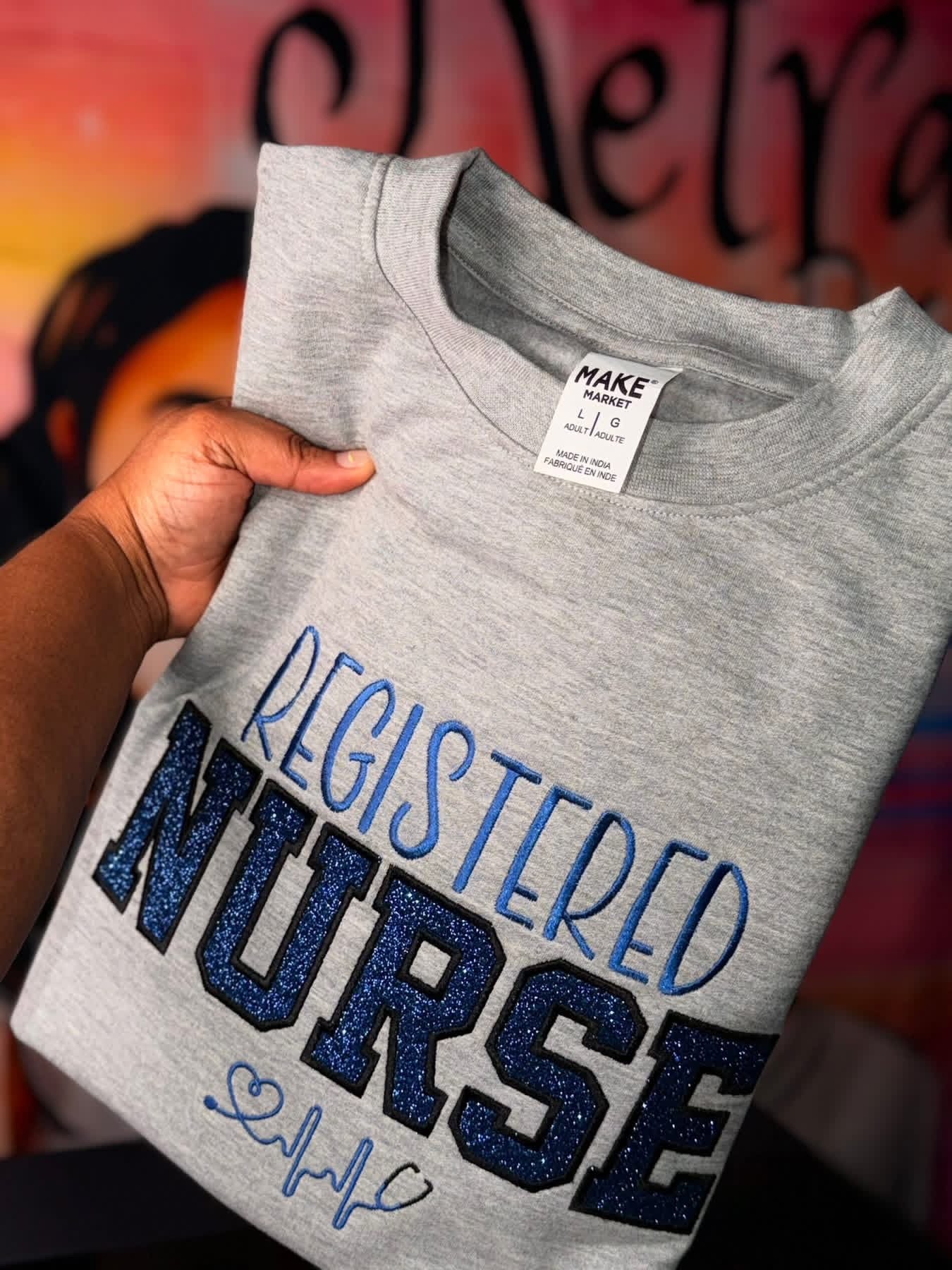 Healthcare Embroidered Sweatshirt