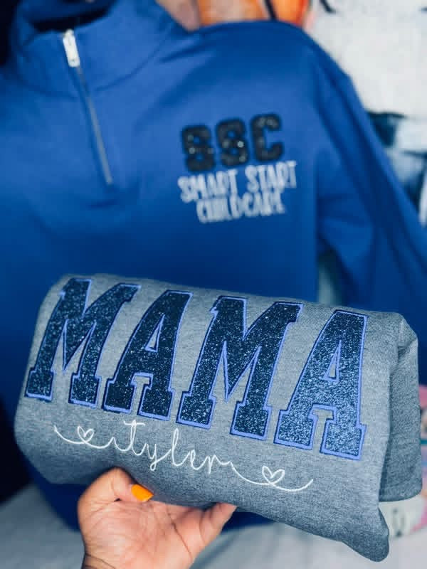 Embroidered MAMA Sweatshirt