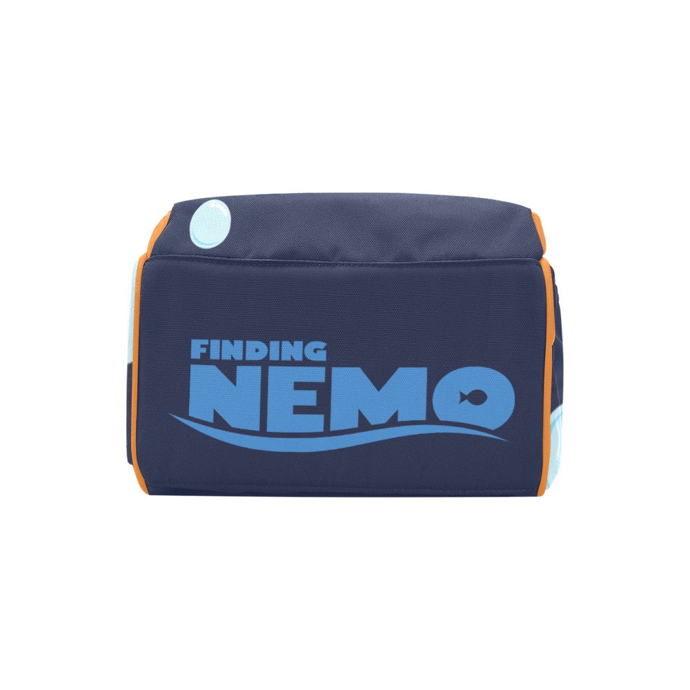 Nemo Diaper bag, Mommy bag and Minky baby blanket bundle