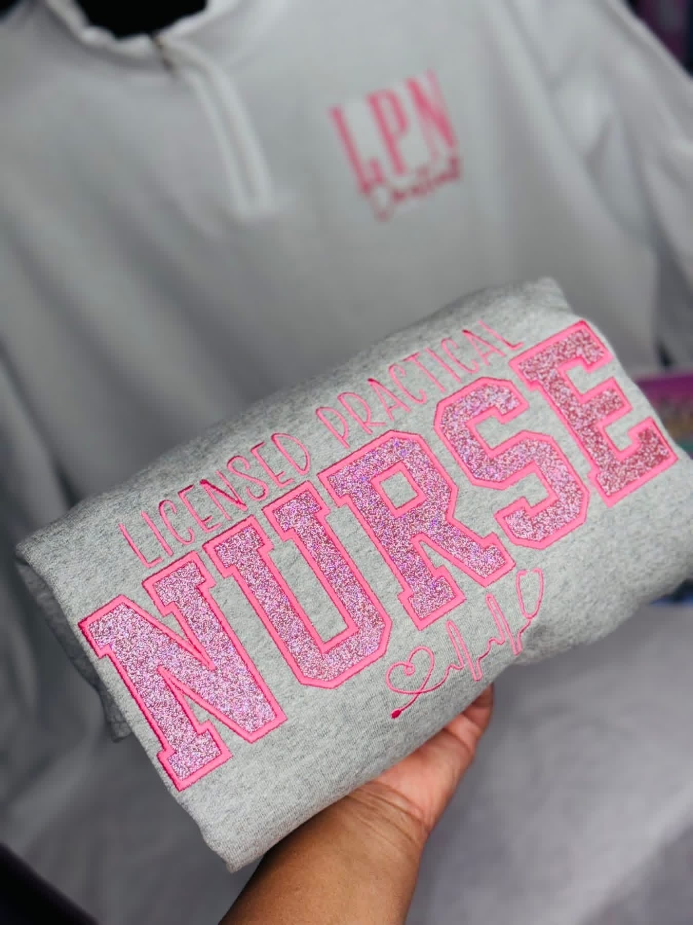 Healthcare Embroidered Sweatshirt