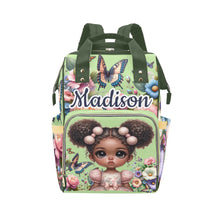 Load image into Gallery viewer, Adorable Floral Diaper Bag
