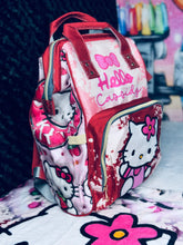 Load image into Gallery viewer, Hello Kitty Diaper Bag and Minky Baby Blanket Bundle
