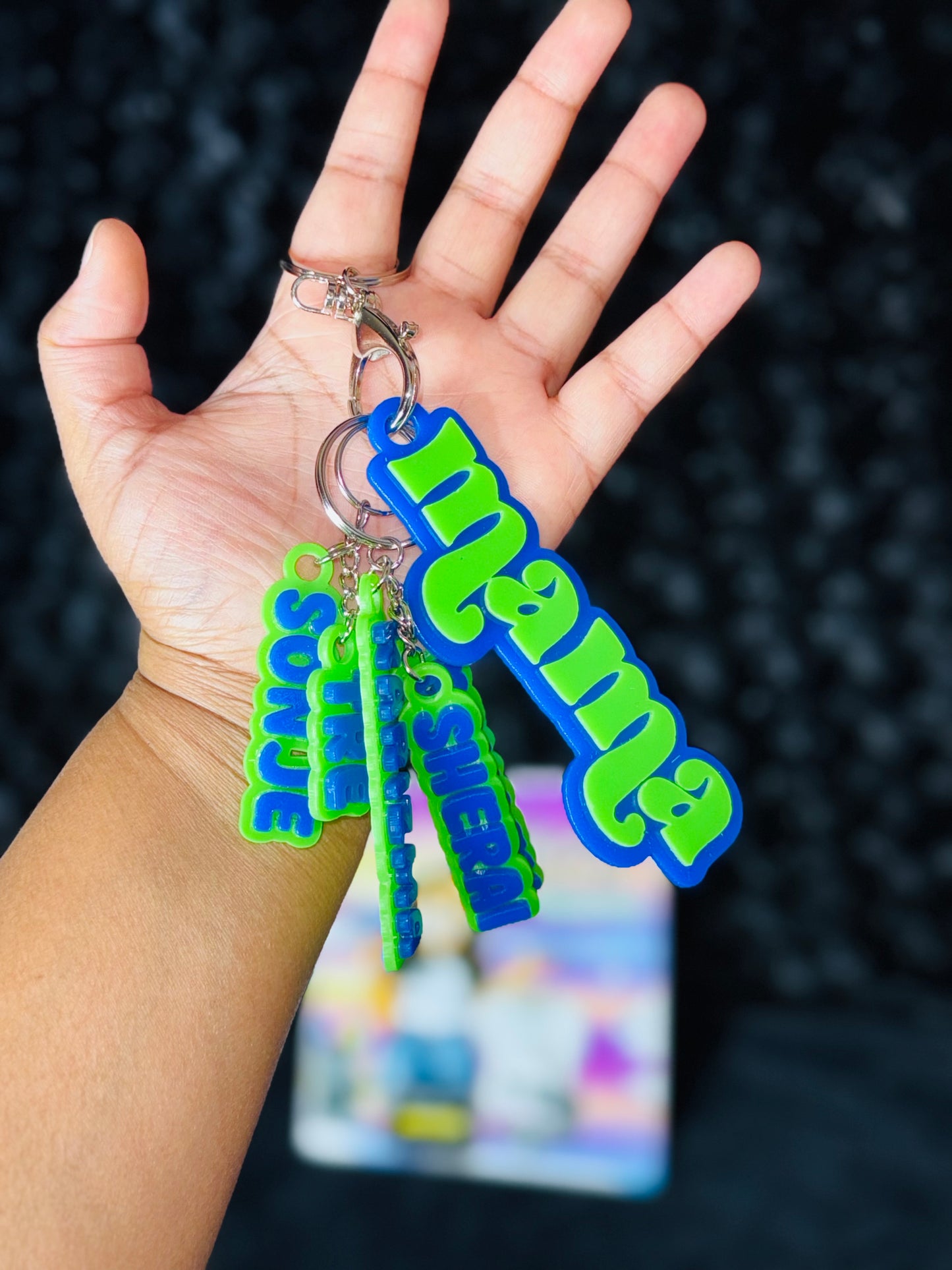 MAMA Keychains – Personalized with Kids’ Names