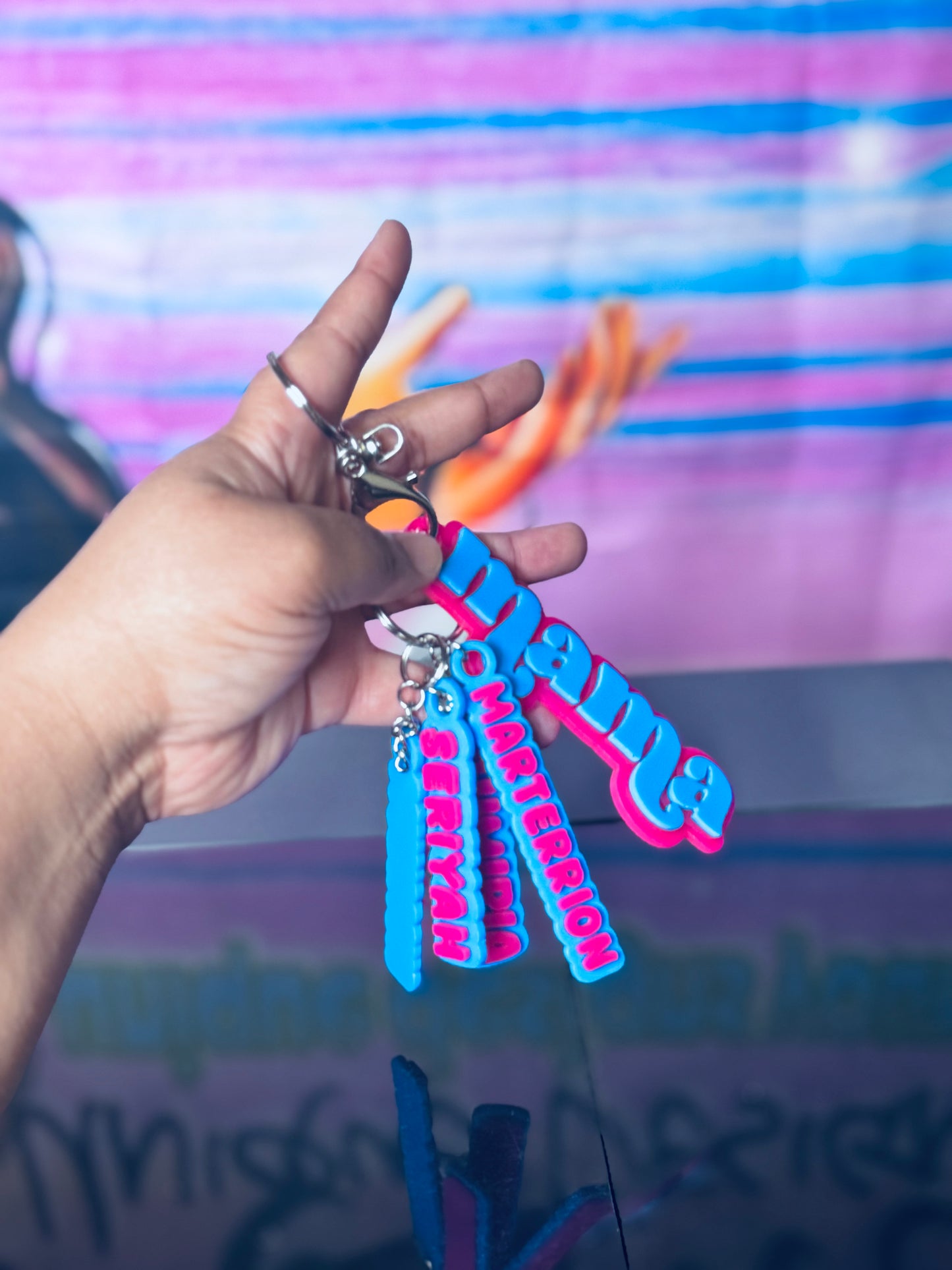 MAMA Keychains – Personalized with Kids’ Names