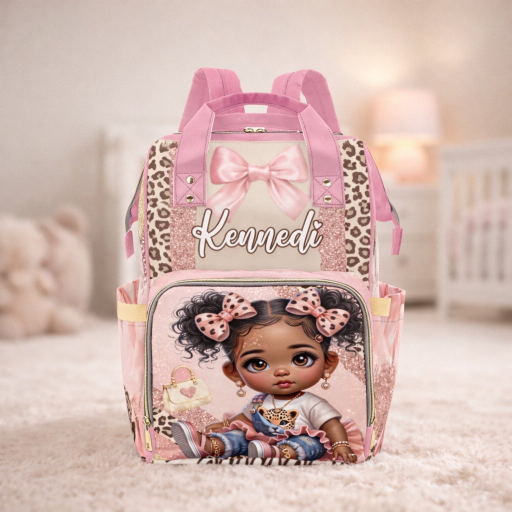 ✨ Pretty in Pink Diaper Bag