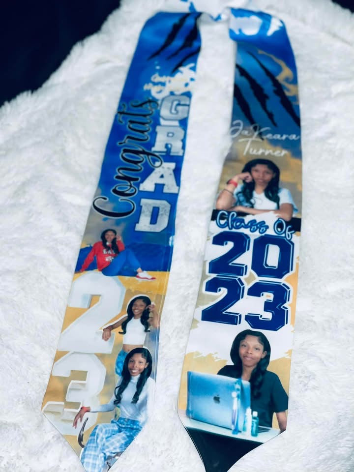 Custom Adult Size Graduation Stole