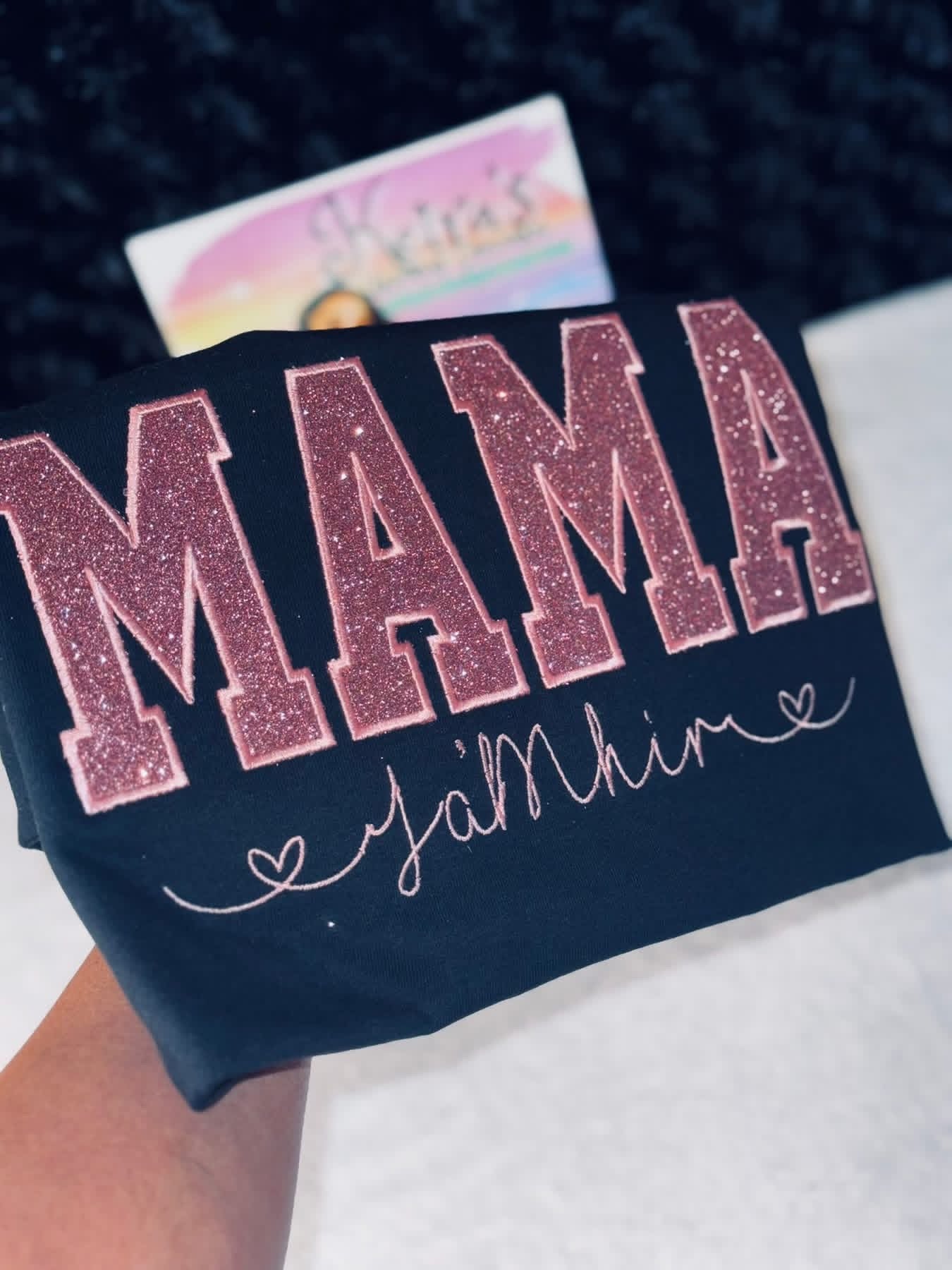 Embroidered MAMA Sweatshirt