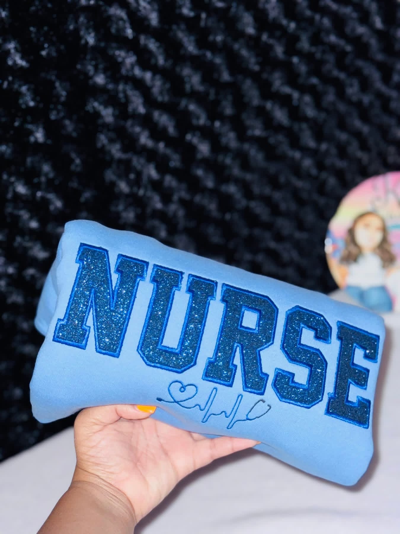 Healthcare Embroidered Sweatshirt