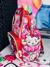 Load image into Gallery viewer, Hello Kitty Diaper Bag and Minky Baby Blanket Bundle
