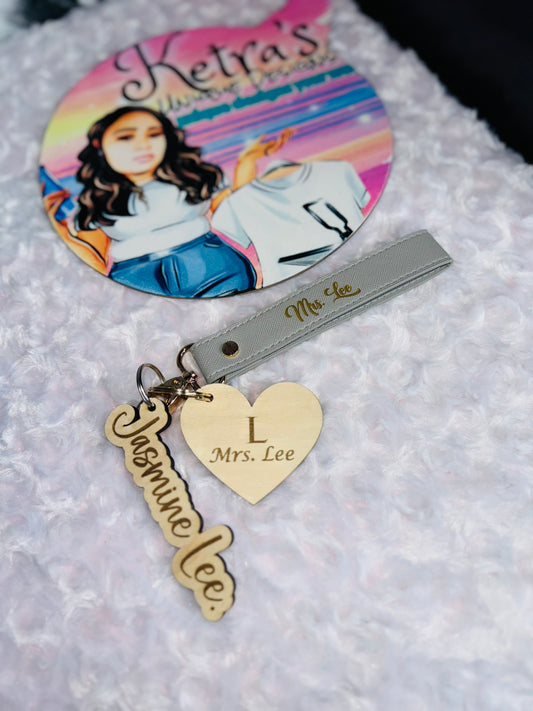 MRS. Or Ms. Keychain