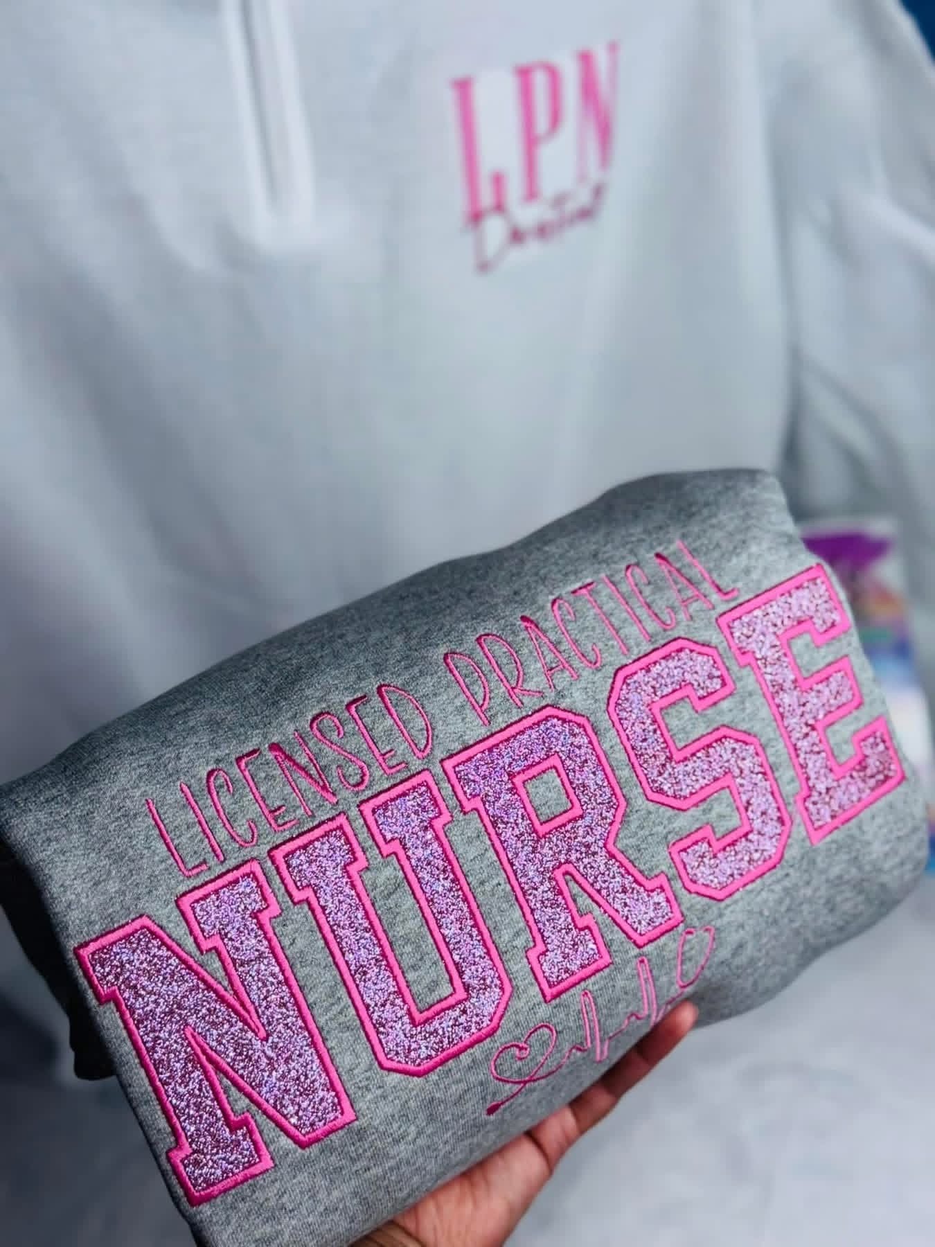 Healthcare Embroidered Sweatshirt