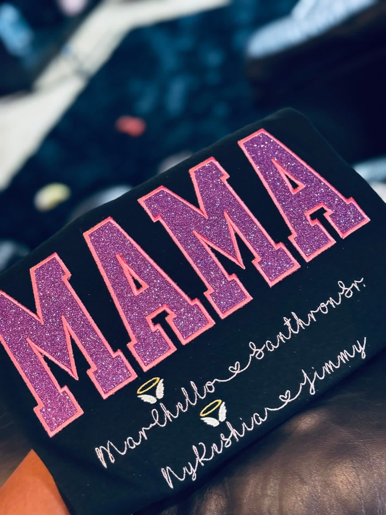 Embroidered MAMA Sweatshirt