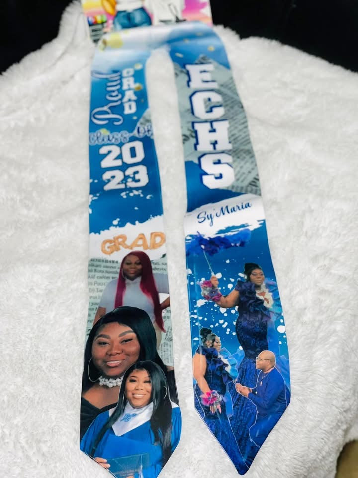 Custom Adult Size Graduation Stole