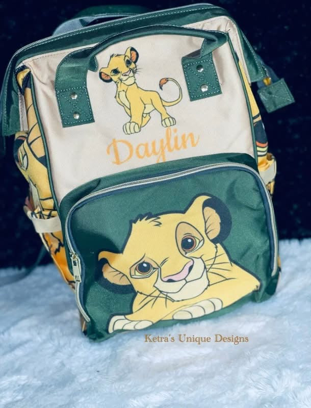 DiaperBag (Specific Theme Requests)
All themed requests should be placed under this listing.

Once your order is received, design options based on your selected theme will be shared for you to choose from via text or email within 24–48 business hours.