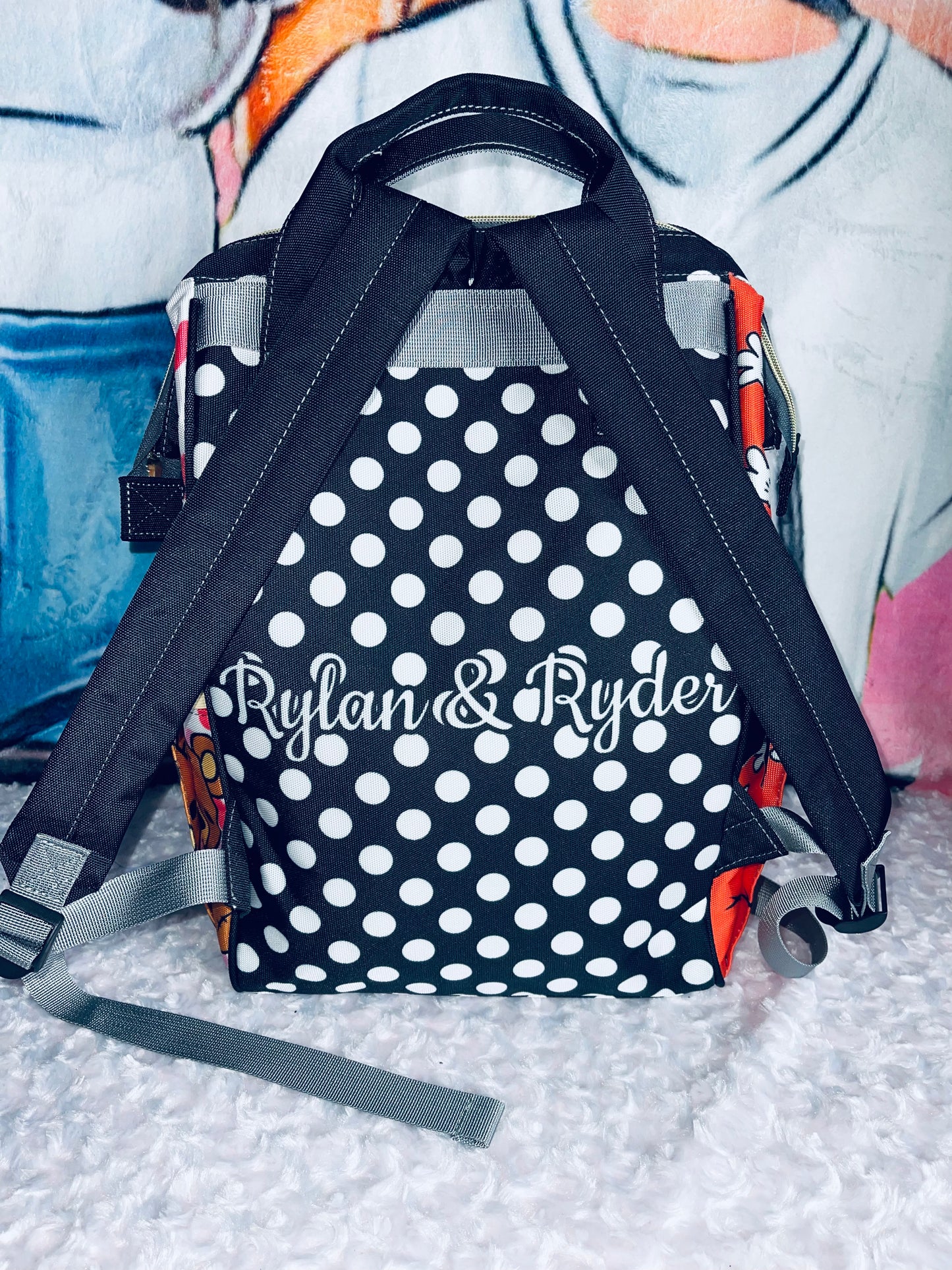 Personalized Baby bag for a set of Twins
