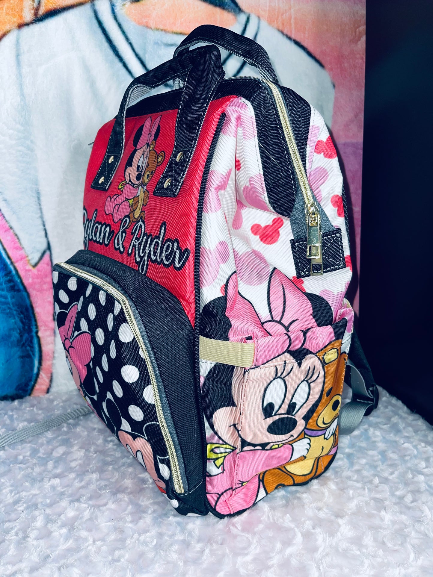 Personalized Baby bag for a set of Twins