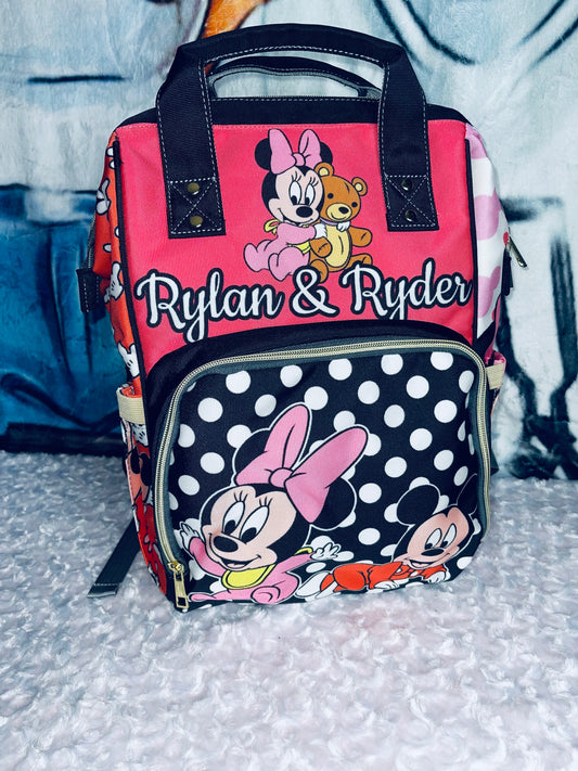 Personalized Baby bag for a set of Twins