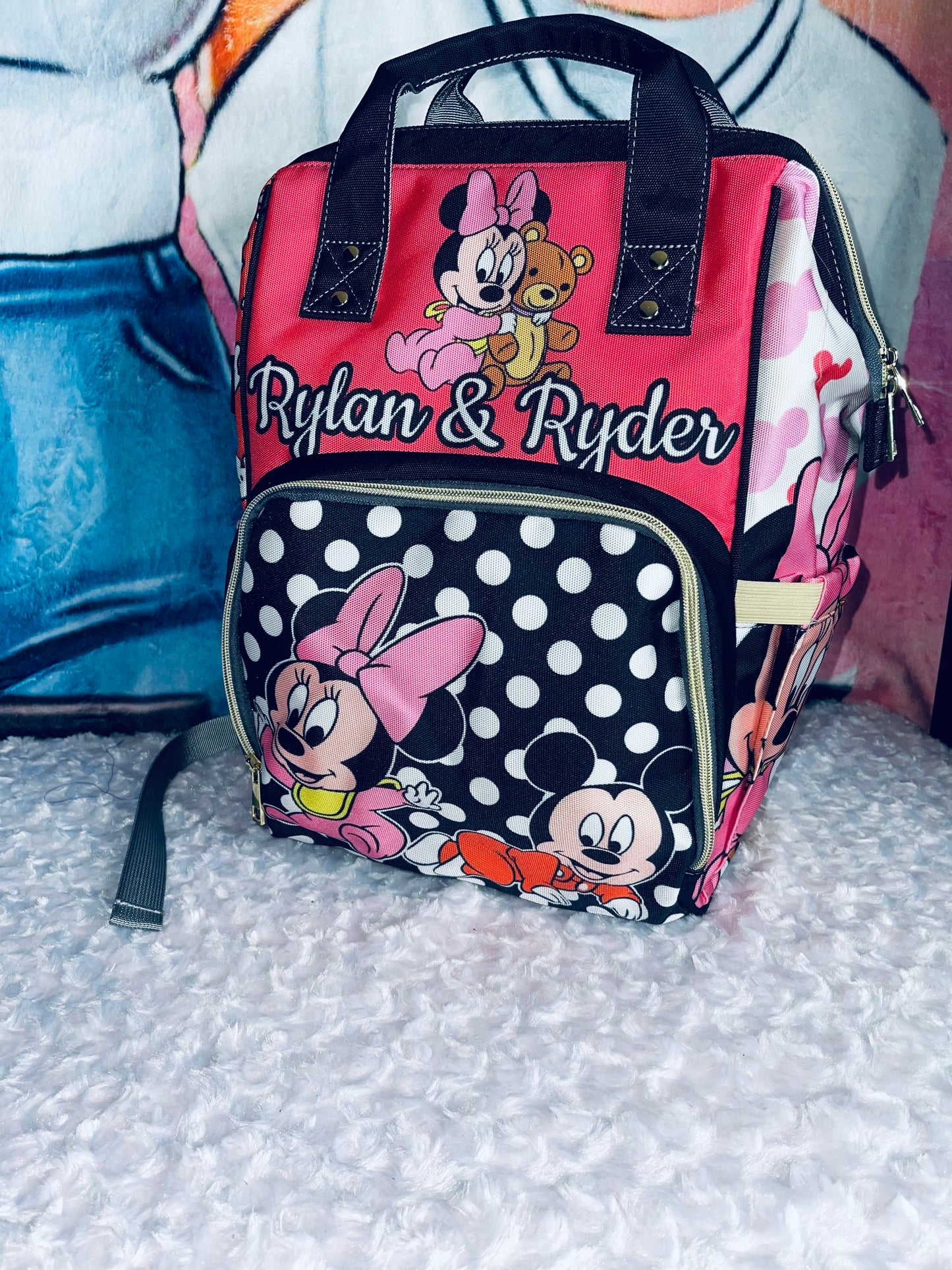 Personalized Baby bag for a set of Twins