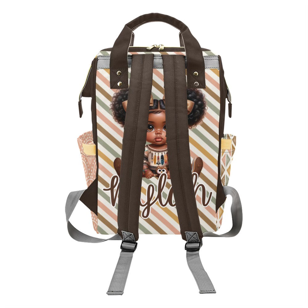 Boho Chic Adorable Personalized Diaper Bag