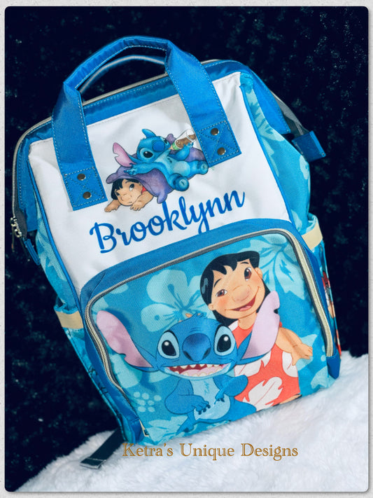 Lilo and Stitch Baby Diaper Bag