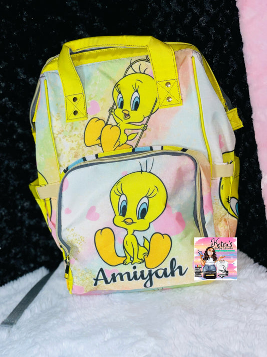 Tweety Bird Diaper Baby bag