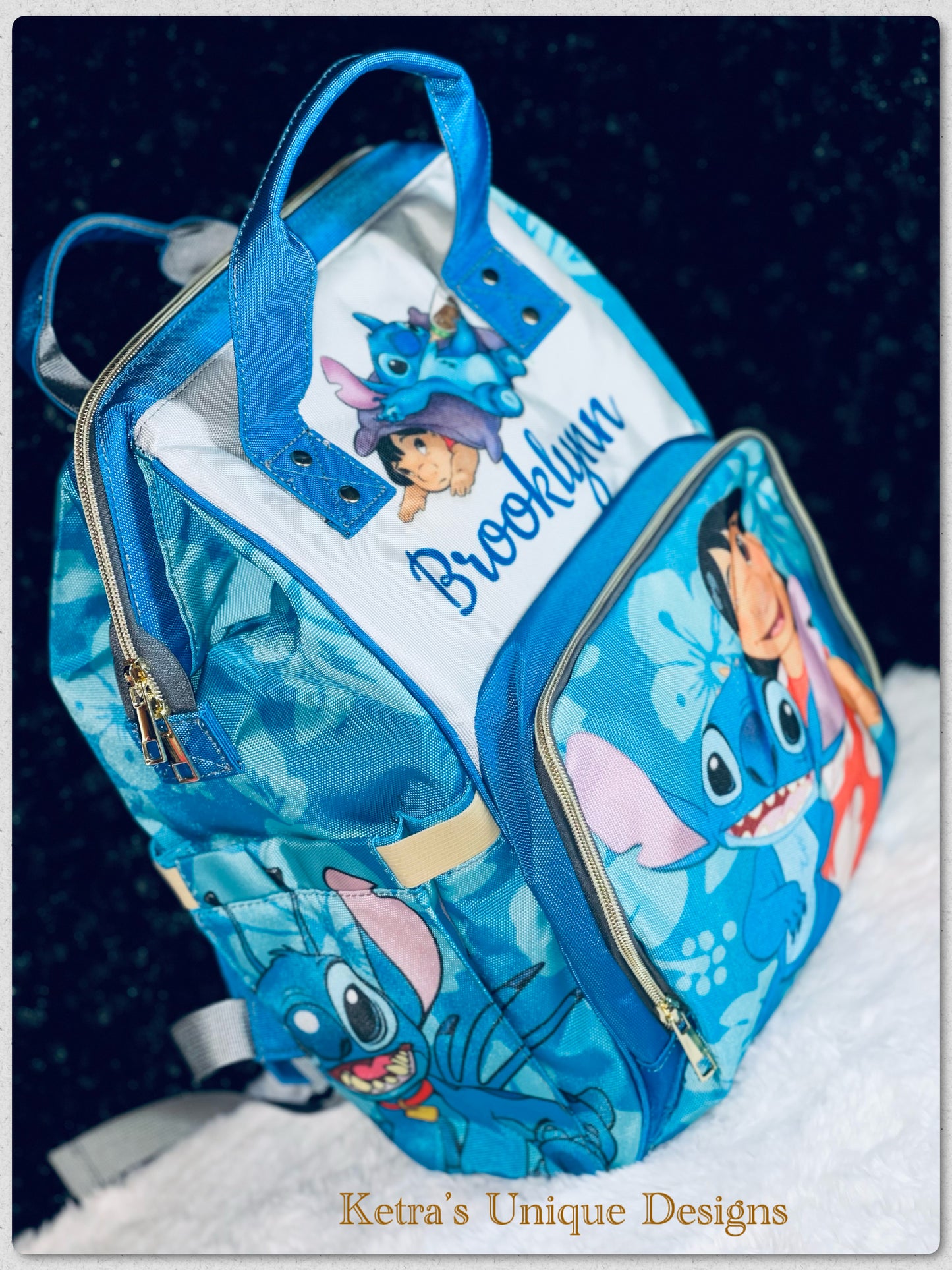 Lilo and Stitch Baby Diaper Bag