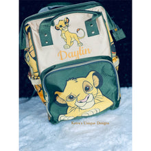 Load image into Gallery viewer, Lion King Baby Diaper Bag
